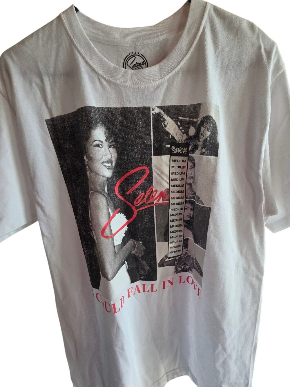 Selena Graphic White T-Shirt